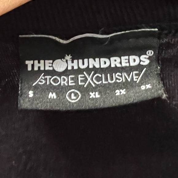 The Hundreds Slant Logo Raglan T Shirt Size Large Mens - Picture 3 of 3